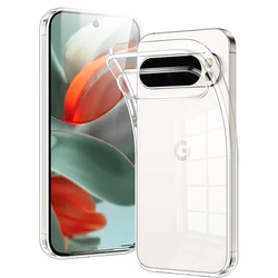 Transparent Shockproof Silicone Clear Case - Premium Soft Protective Cover for Pixel 9A