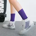 Purple socks