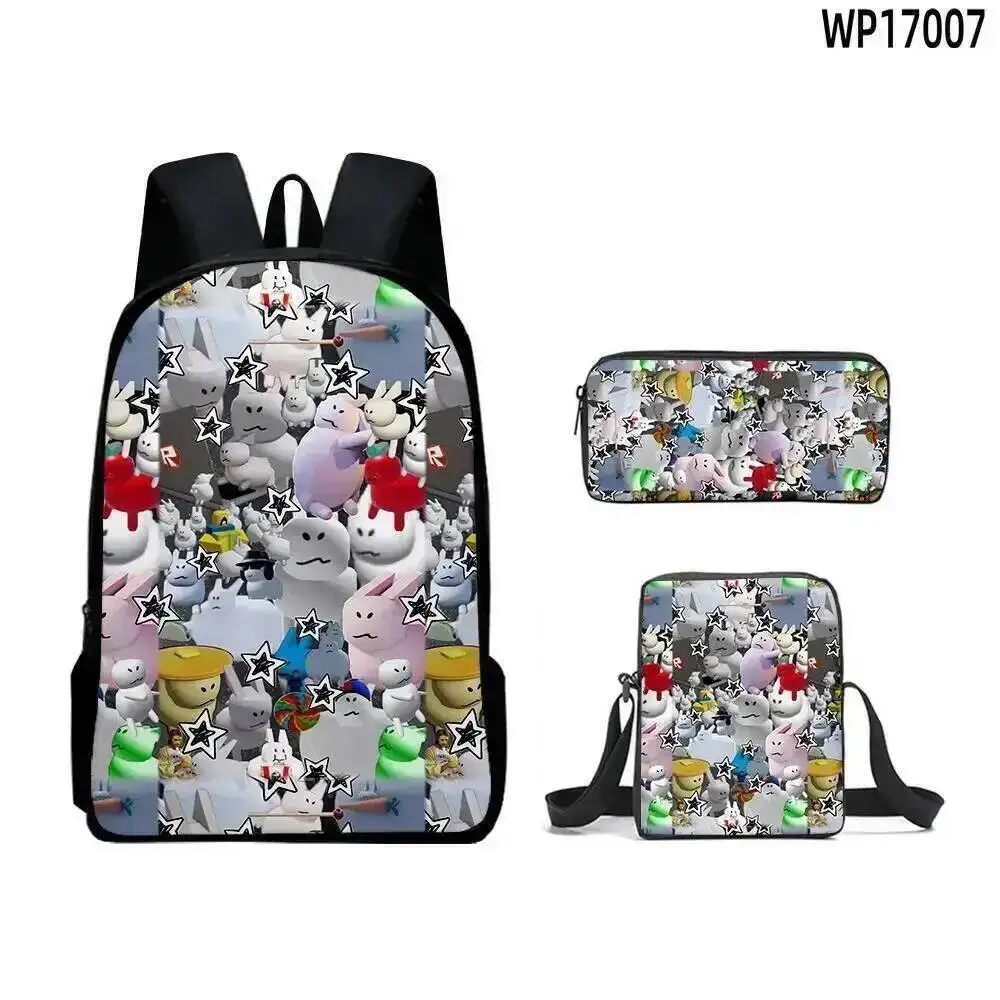 Roblox All Over Rugzak met Etui - Kinderrugzak - Schooltas