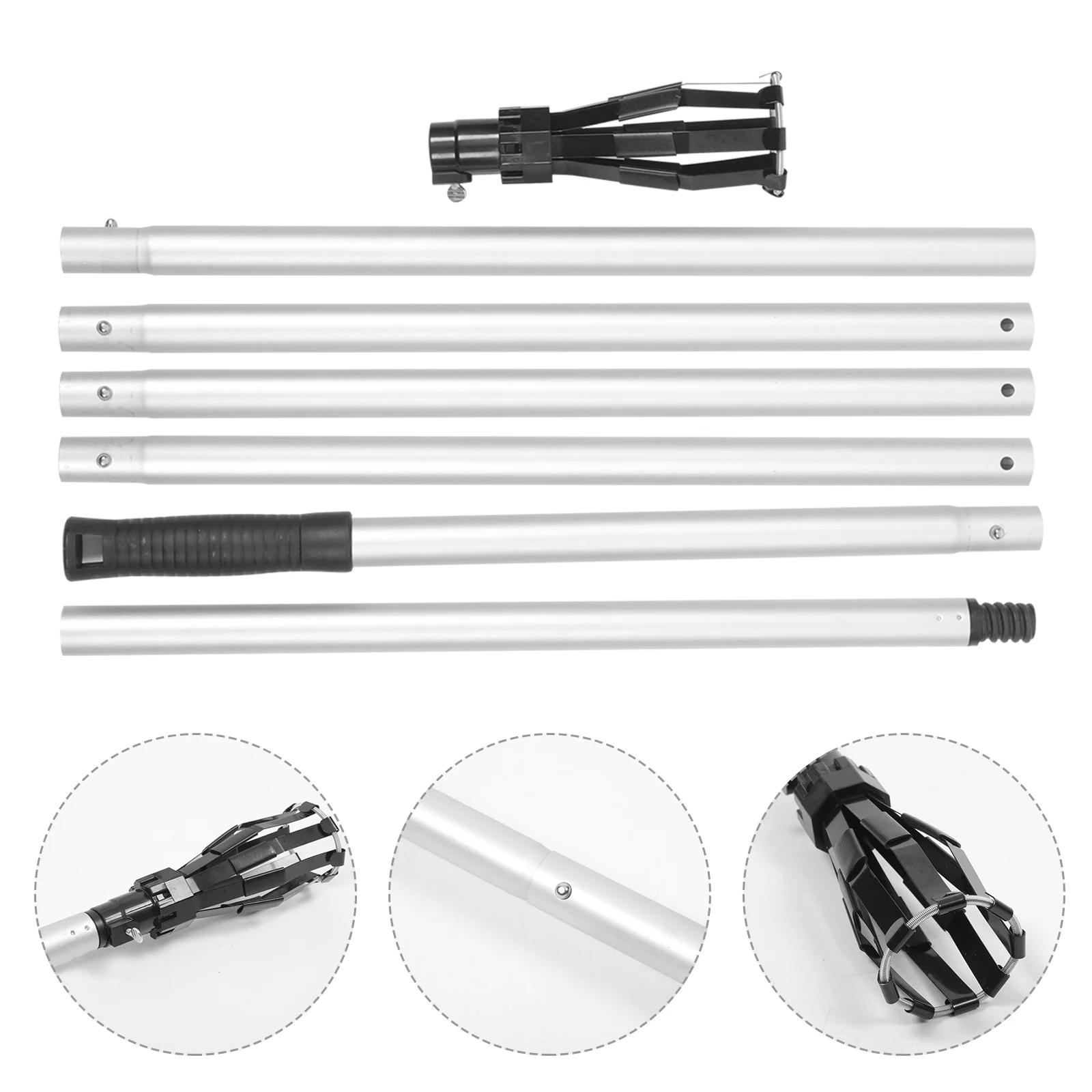 

Bulb Removal Tool LED Changer Light Remover High Ceiling Telescoping Pole for Ceilings Reach Tools Flood Bulbs Recessed Lights