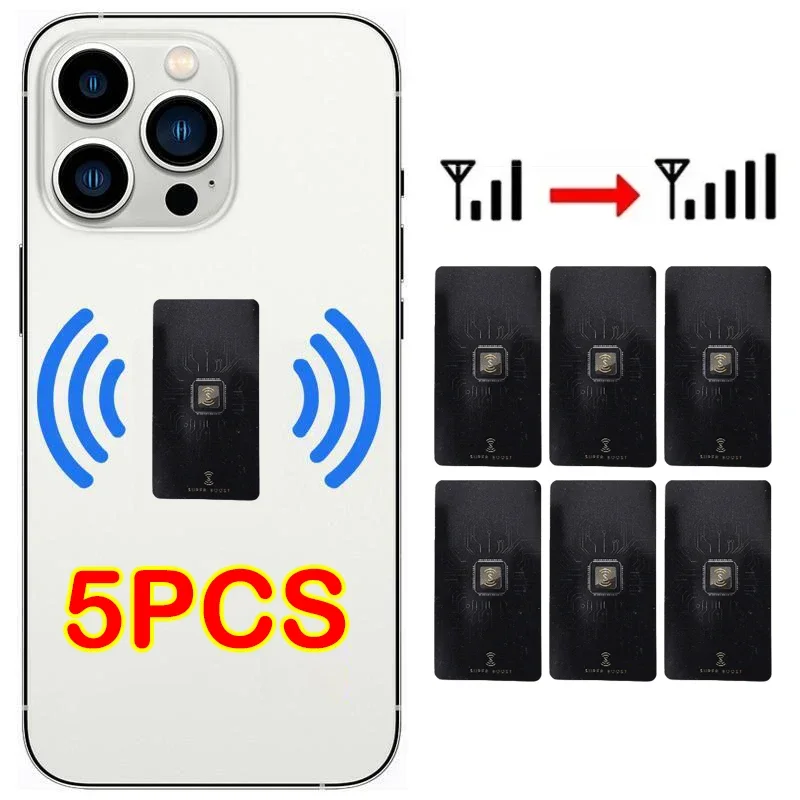 SP19 Pro Antenna Signal Amplifier Mobile Phone Portable Signal Enhancement Stickers Booster for iPhone Samsung Mi phone signal booster