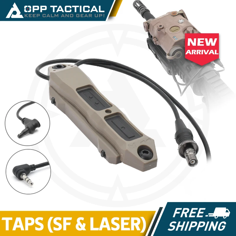 TacticalAugmentedPressureSwitchCraneLaserandSFPlugRemoteDual