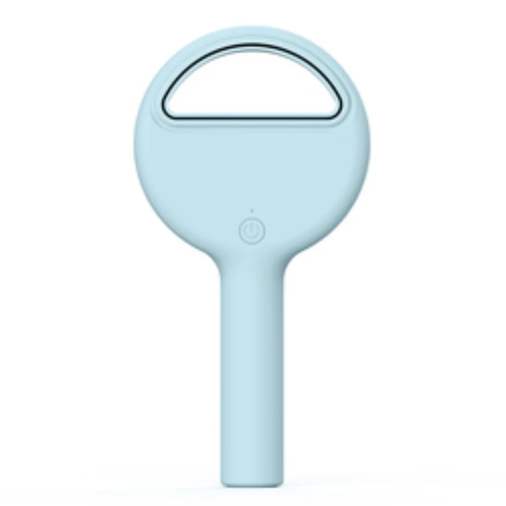 

2022 USB 2000mah cute ventilador bladeless mini lollipop ABS Low noise multi color rechargeable handheld cordless portable fan