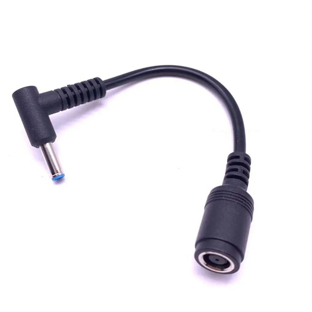 Conector Jack De Alimentación CC 90, ángulo Recto, 7,4x5,0 A 4,5x3,0 Para Conector Adaptador HP