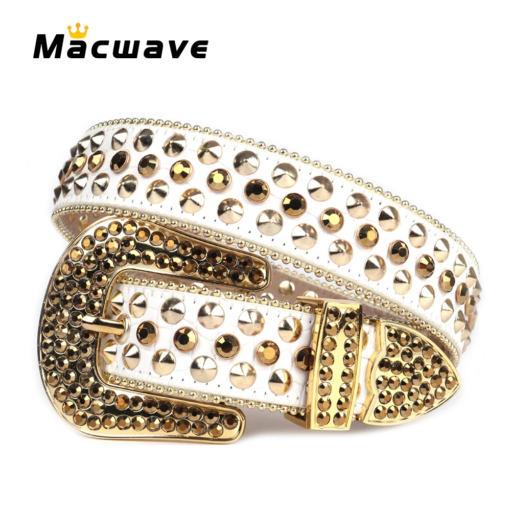 Men Western Belts Rhinestones Rhinestone Western Belts Women New