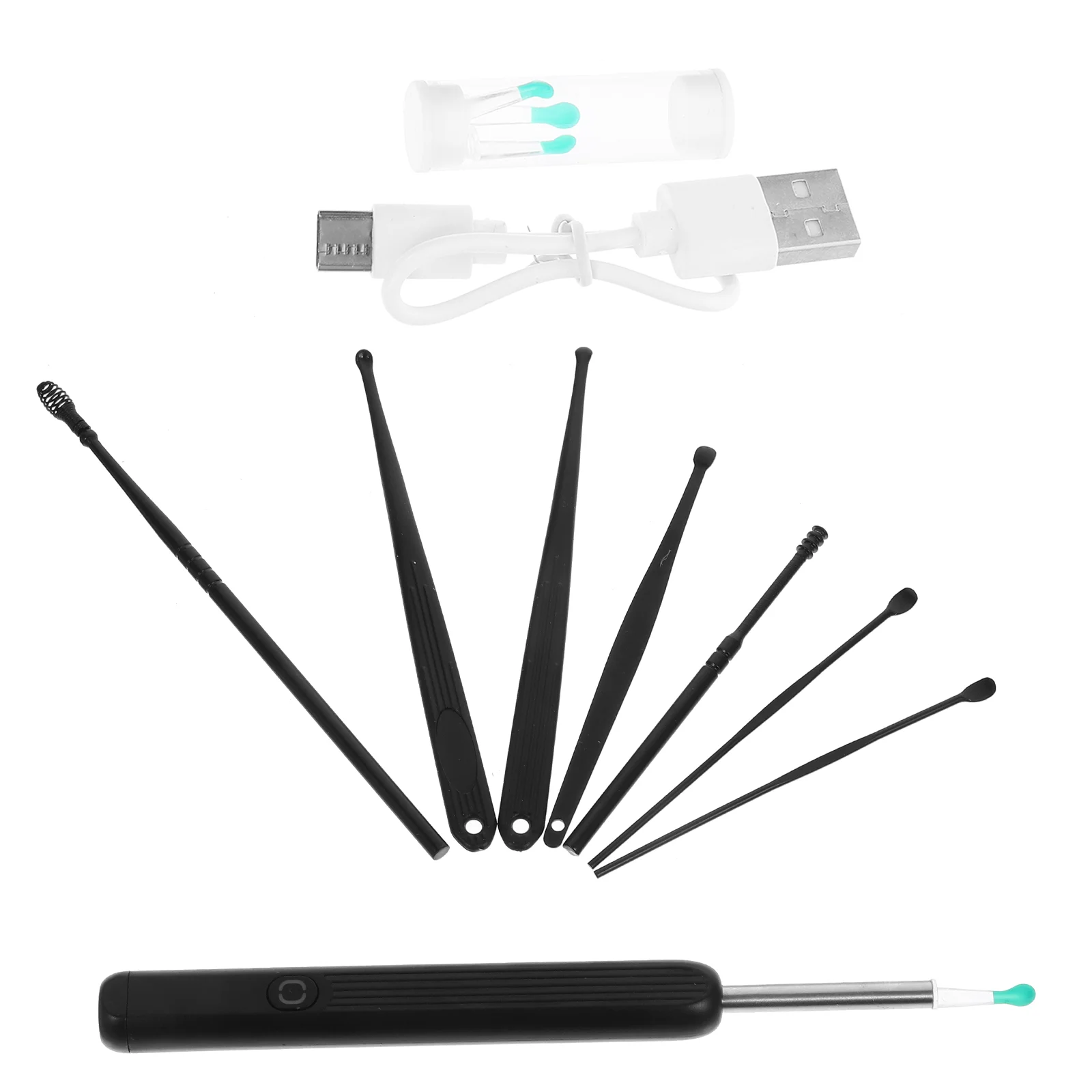 1 Set Ear Cleaning Otoscope Ear Wax Remover Wireless Ear Cleaner With Camera Ear Scoop Camera Otoscope With Earwax Cleaning Tool 3
