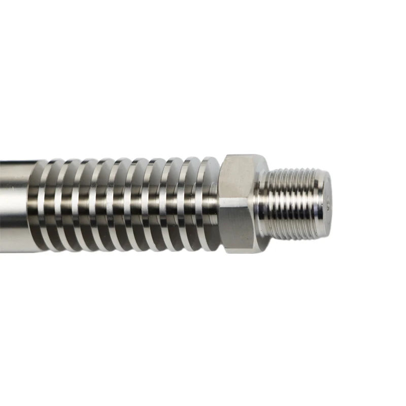 10Bar 0-10V High Temperature Pressure Transmitter For Vapor Steam 304 Stainless Steel DC 24 V