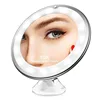 10x Magnification With Holder Suction Cup 360 Rotation Shower Shave Round Mirrors Bathroom Mirrors Washroom Fog Free New 1