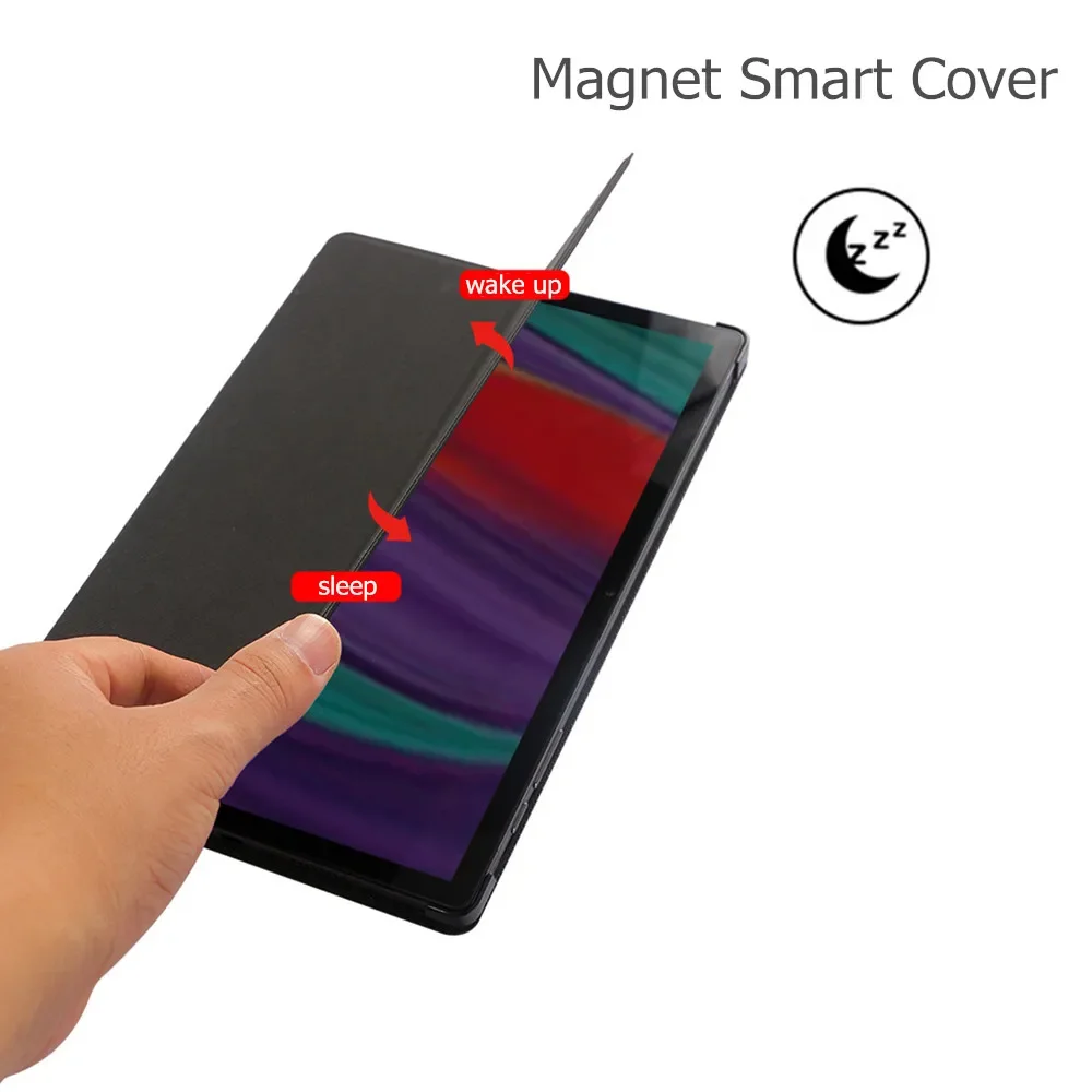 Premium 10.51'' Tablet Stand Case - PU Leather Protective Shell