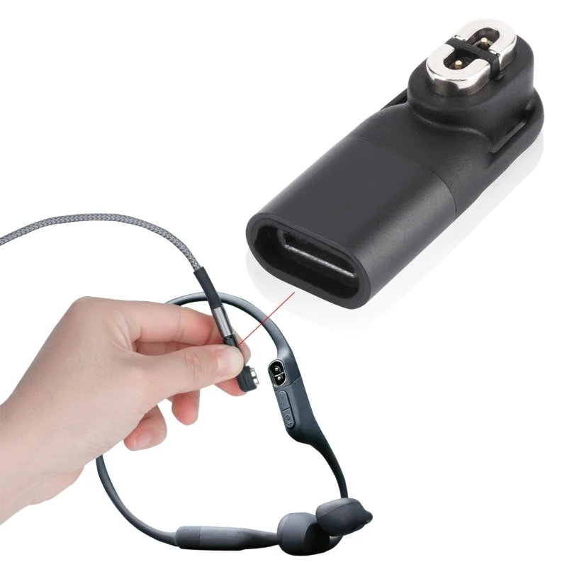 

Магнитное зарядное устройство USB C адаптер для зарядки для наушников AfterShokz AS800 AS803 AS810 ASC100SG AS100 с костной