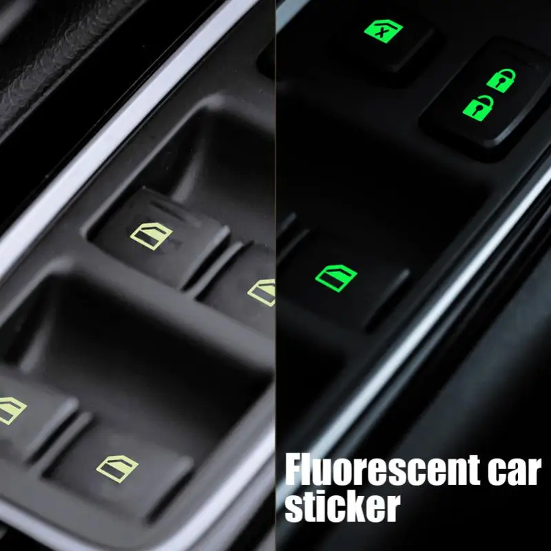 Adesivo Luminoso Ignifugo Impermeabile Adesivi Interni Auto Fluorescenti Durevoli Accessori Auto Pratici