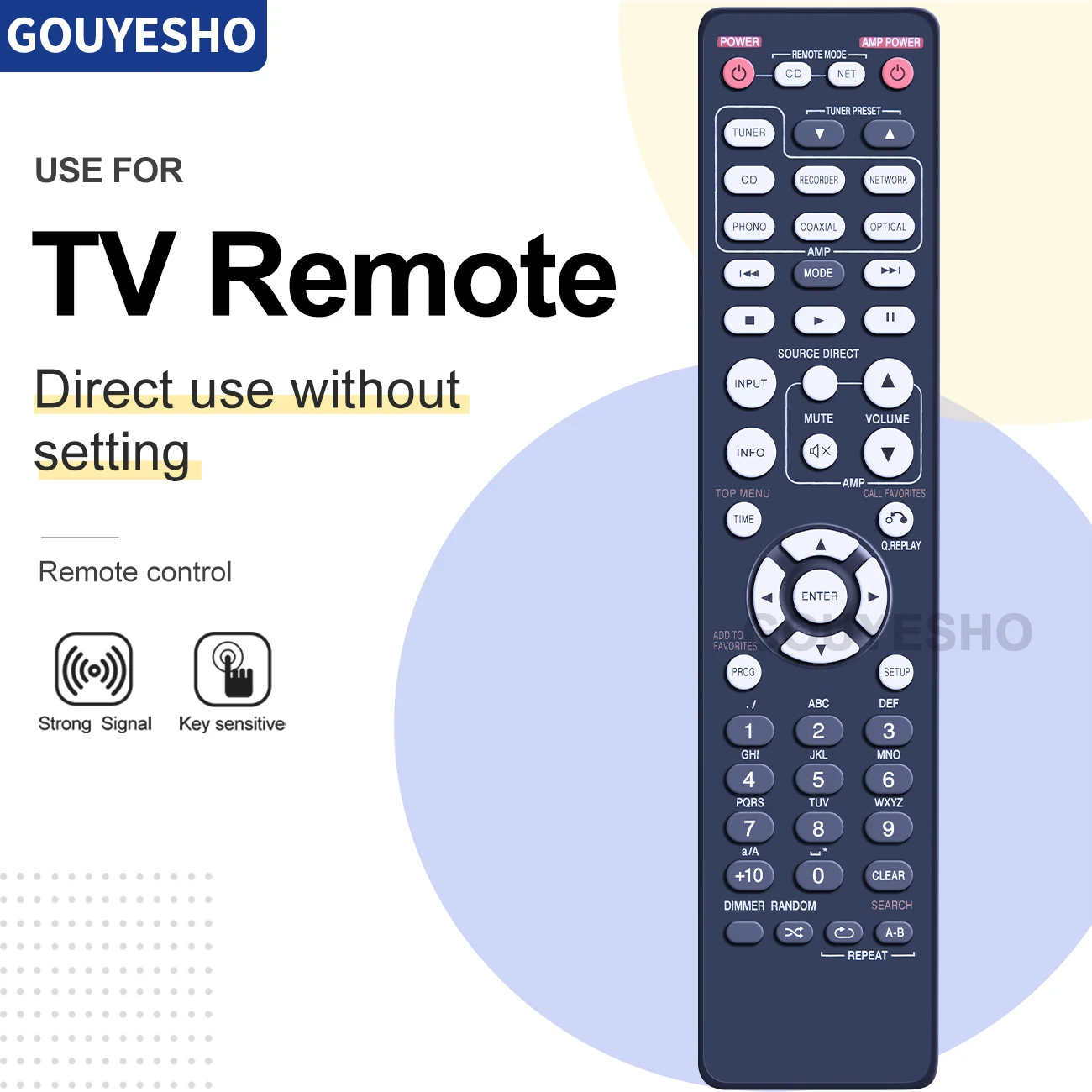 Nuovo Telecomando Per Marantz Rc003Pmcd Cd6006 Cd-6006 Rc002Pmcd Cd5005 Hi-Fi Compact Disc Sacd Cd Player