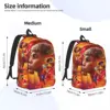 Lamine Y-Yamal Fashionable and avant-garde, fully printed, comfortable student backpack for carrying. 4