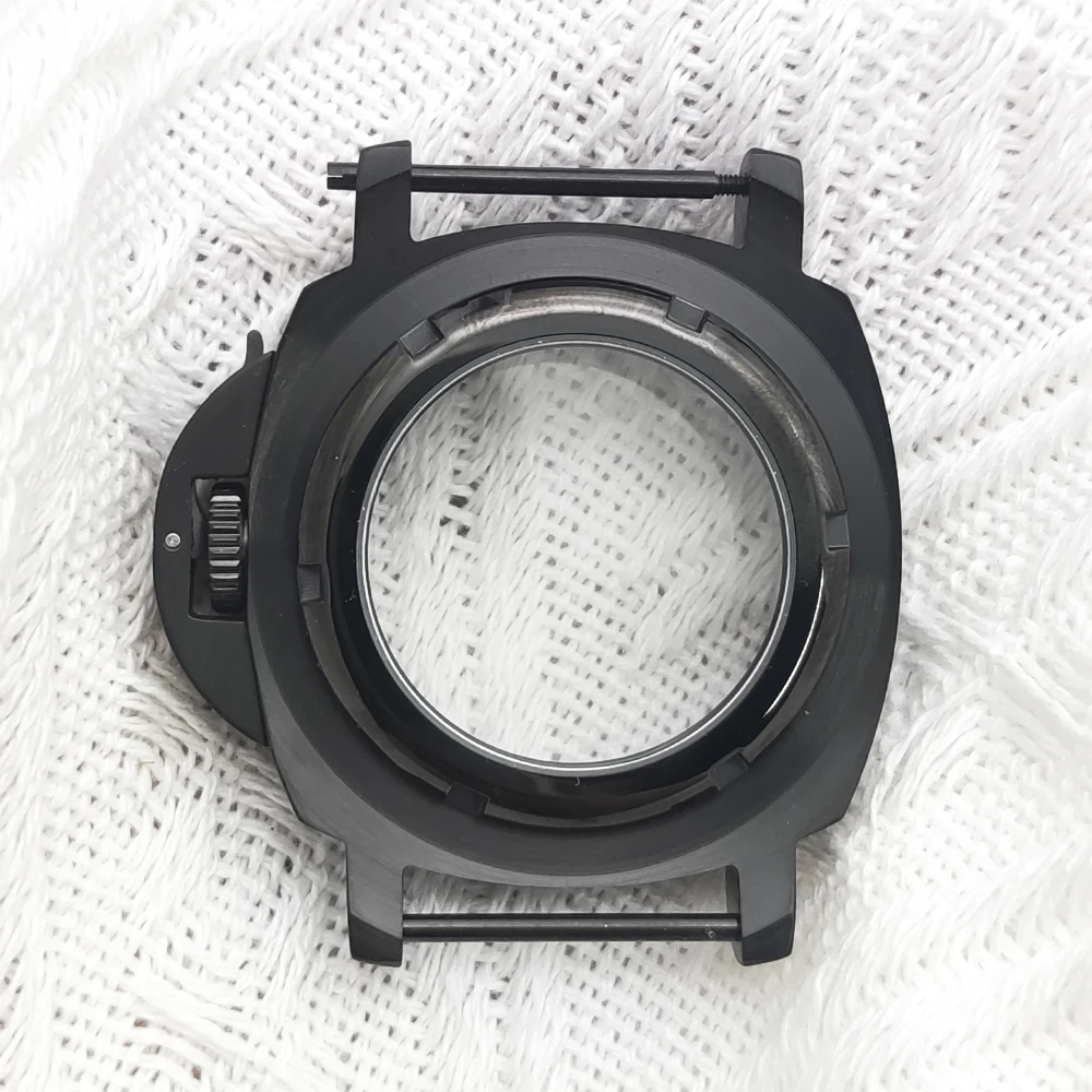 Black Watch Case, 40MM with Sapphire Crystal, 5ATM Water Resistance