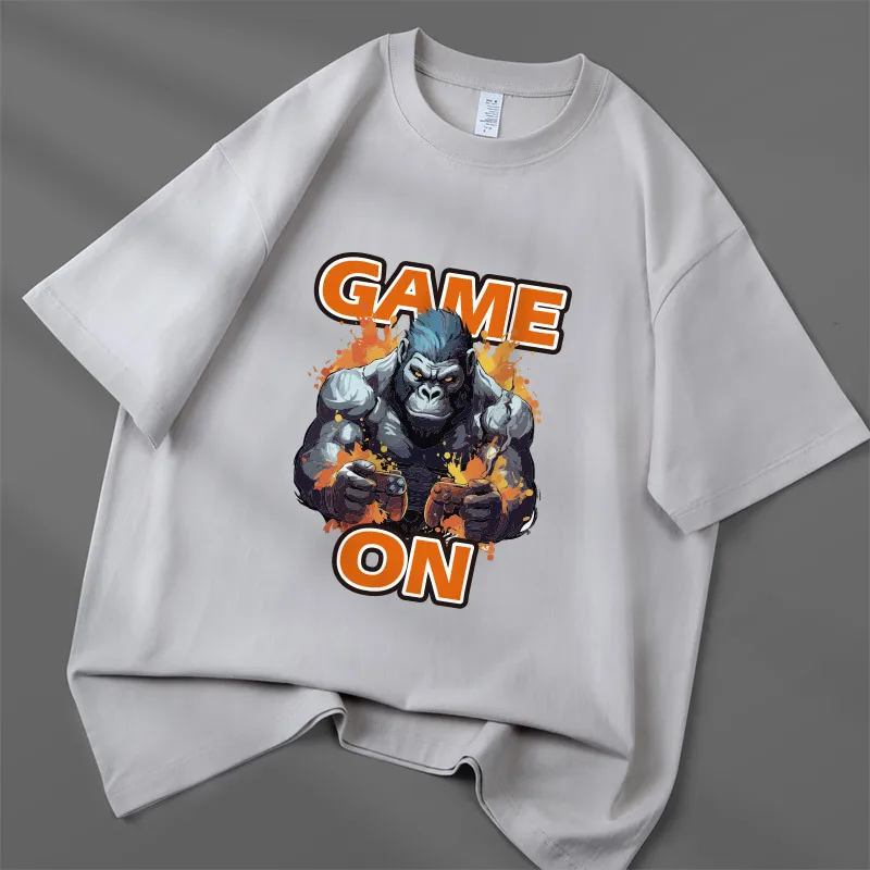 thumbnail image 1 of Camiseta con estampado de orangután, diseño único perfecto para amantes de los animales Hunter X Hunter Ropa de calle Harajuku Stranger Things, 1 of 5
