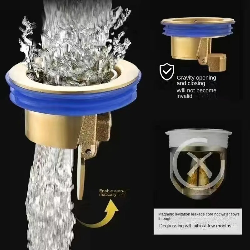 Description Picture 4 of itemAnti-smell Odor Proof Floor Deodorant Core Water Drain Filter Floor Strainer Plug Drain Valve Odor-resistant Trap Siphon Tools