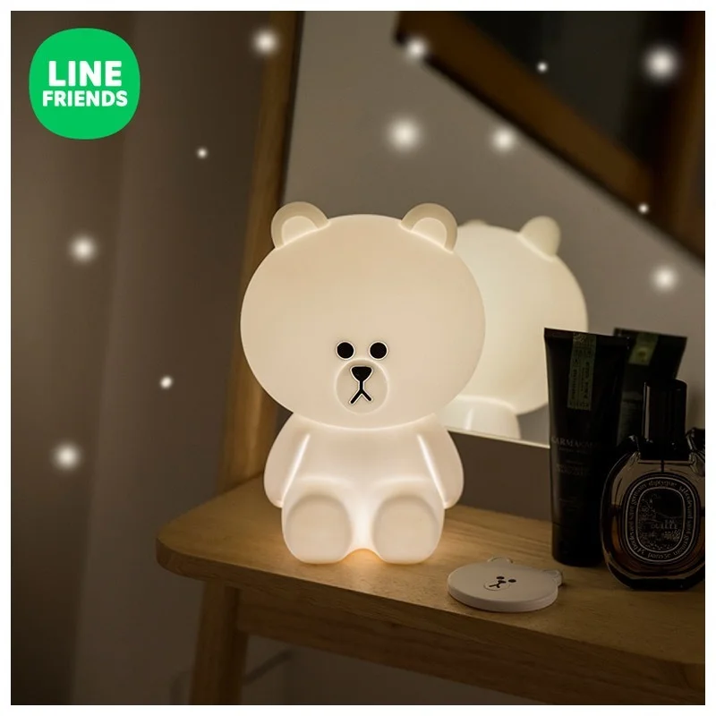 ブラウン LINE FRIENDS ✖️Mr.Maria ランプLサイズ