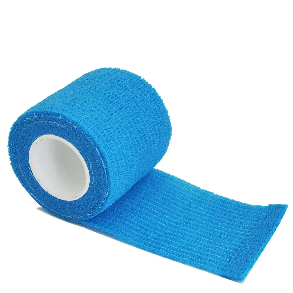 1/4 Stück 2,5/5/7,5/10 cm * 4,8 m Vlies elastische selbstklebende Bandage kohäsive Bandage für Sportbefestigung Finger Handgelenk Bein – Detail 8