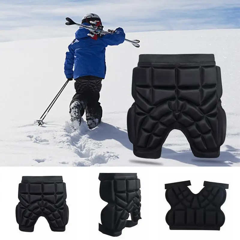 Protective Shorts Hip Protective Pads Skating Padded Protective Shorts Adjustable Protective Gear Guard Impact Pad for Cycling Roller Sports Skating Outdoor Hip Pad