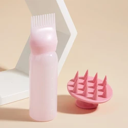 Silicone Hair Dye and Scalp Massage Brush Set (TZ040-A)