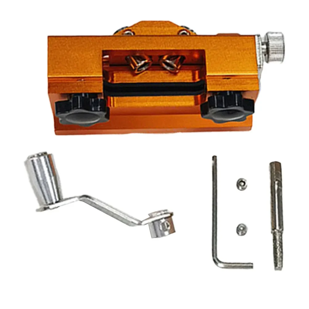 

Efficient Chainsaw Sharpener Kit: Portable Hand Crank Tool With 3 Sharpening