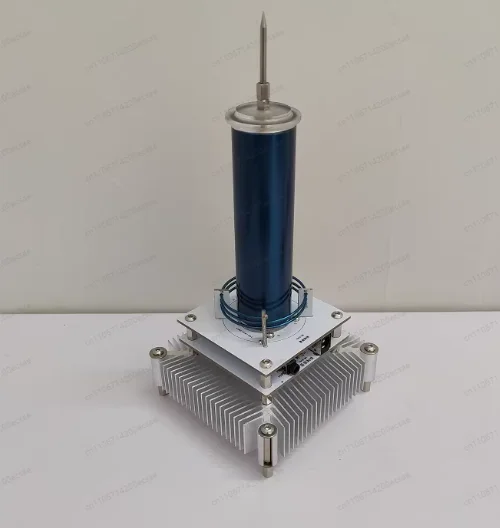 100-240V 음악 코일 고출력 라우드스피커 인공 아크 번개 발생기 코일 DIY..