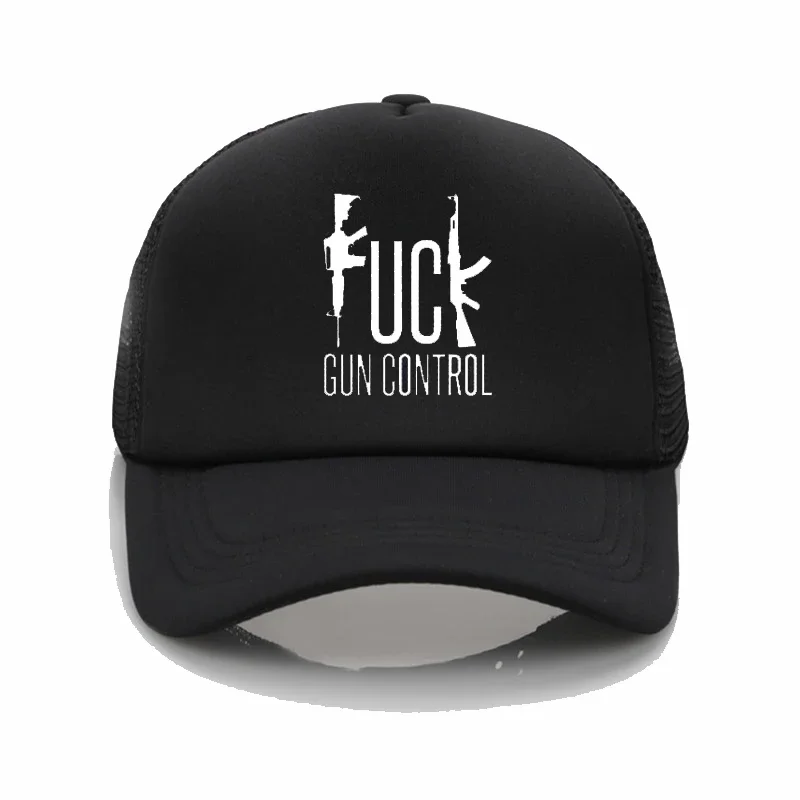 

Fashion hat GUN CONTROL Funny caps Printing baseball cap Men and women Summer Trend sun hats