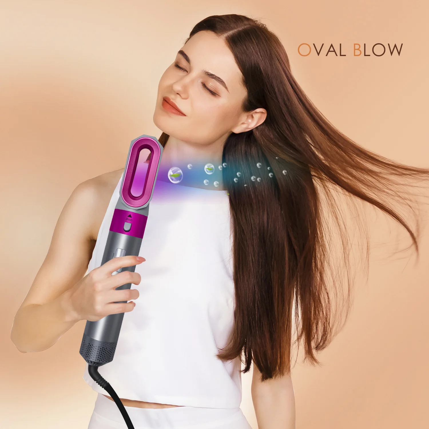 High Quality 5-in-1 Hair Dryer Multifunctional Hot Air Comb Automatic Curler Hair Straightener For Dyson Airwrap Styling Tool 5