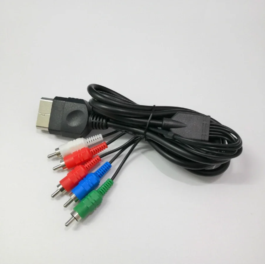 

100 шт. 1,8 м Компонент HD TV RCA AV Аудио Видео кабель Шнур для оригинальной консоли Xbox