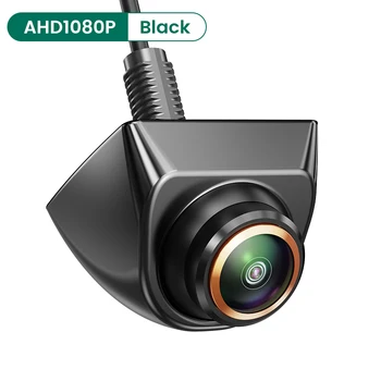 Telecamera posteriore per auto 170 °   Fisheye Golden Lens AHD CVBS 1920x1080P/720P Full HD Visione notturna per veicoli Telecamere anteriori per retromarcia