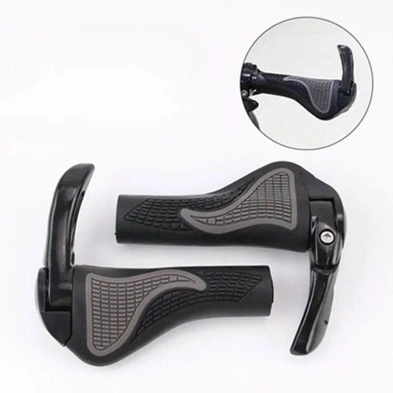 Bicycle handlebar grips bicycle accessories Mountain Bike Sheep Horn Sub bike Grip Handle