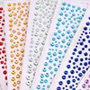 1Pcs Music Festival Party Face Jewelry Decoration Rhinestone Crystal Kids Toy DIY Diamond Stickers Eye Makeup Self-adhesive Nail 4