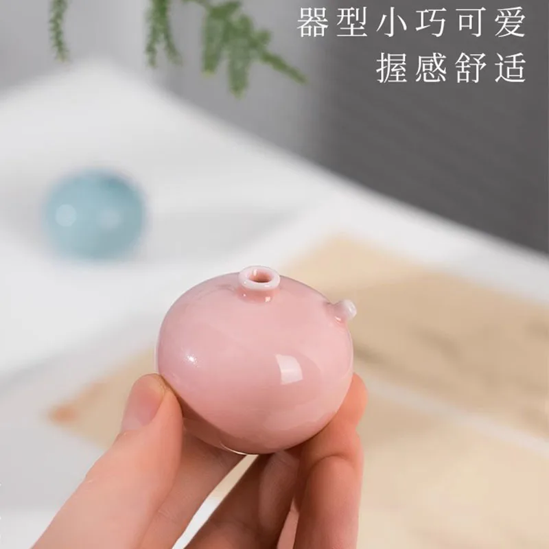 Water Drop Ceramic Inkstone Calligraphy Water Cup Ink Drop Pot Four Treasures of The Study Chinese Many Style To Choose
