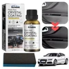 30ml Plastic Refurbished Crystal Coating Agent Wax Car Panel Plastic Renovated Coating Retreading Agent Car Care Set 1