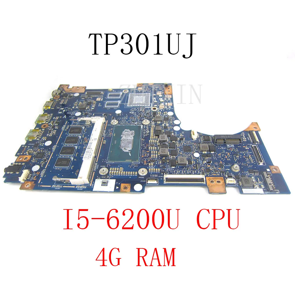 For Asus TP301U TP301UA TP301UJ Q303UA Laptop motherboard I5-6200U