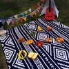 Large Thickened Outdoor Moisture-proof Camping Mat Portable Collapsible Soft Comfortable Machine Washable Picnic Camping Mat 2