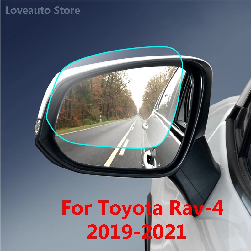 

Для Toyota RAV4 RAV-4 XA50 2022 2019 2020 2021 Автомобильное зеркало заднего вида Защитная противотуманная Водонепроницаемая непромокаемая оконная пленка