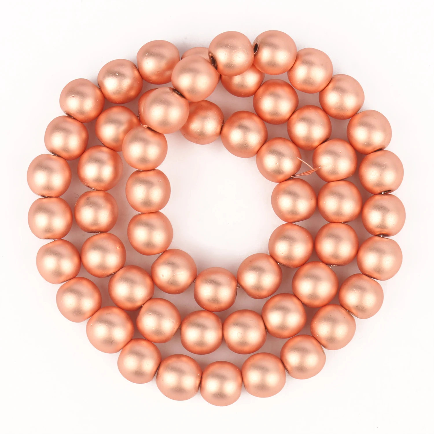 Elegant Silver-Gold Hematite Natural Stone Beads for DIY Jewelry and Accessories, 15'' Strand, 2-10mm