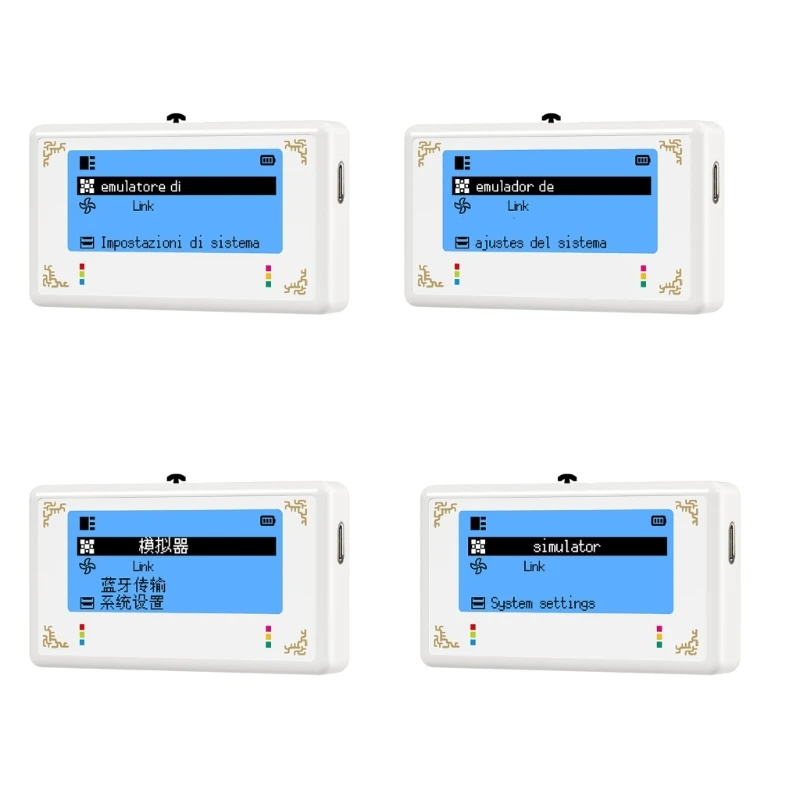 

Large Screen Simulator Bluetoothcompatible Transmission Handheld Intelligent Emulator Fit for Amiibopro Game Drop Shipping