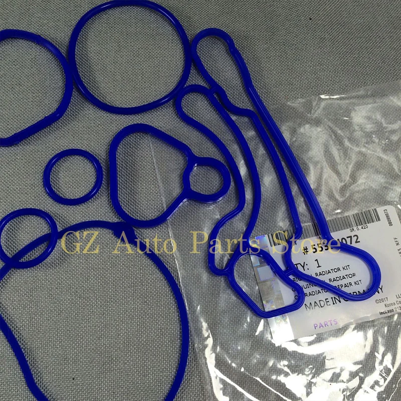 Original Cooling System Oil Cooler Gasket Seals For Chevrolet Cruze Sonic Trax Orlando Soni Astra Vectra Zafira 55354072 2724577