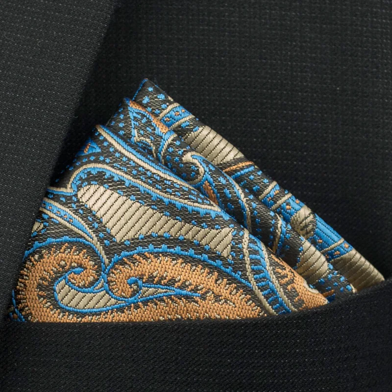 Mouchoir De Poche Homme Ungaro - Motif Paisley Vintage - Coton