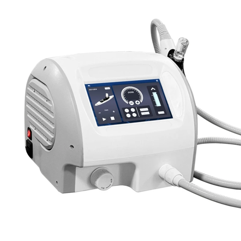 Microcurrent Hydration Oxygen Injection Machine 2 In 1 0.4Mpa Adjustment Replenish Moisture Deep Whitening Device Portable