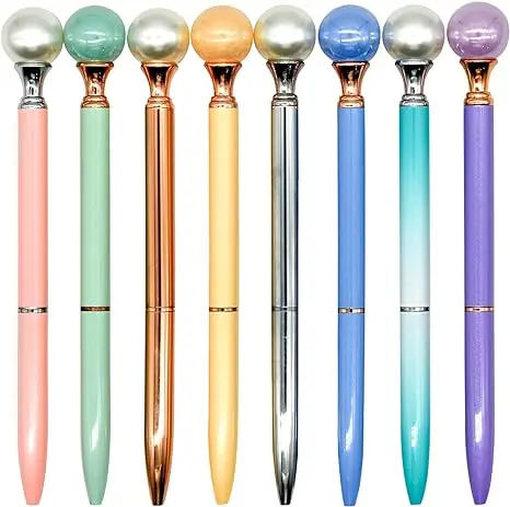 

All Colour Big pearl Business office Ballpoint Pens School Stationery Office Supplies