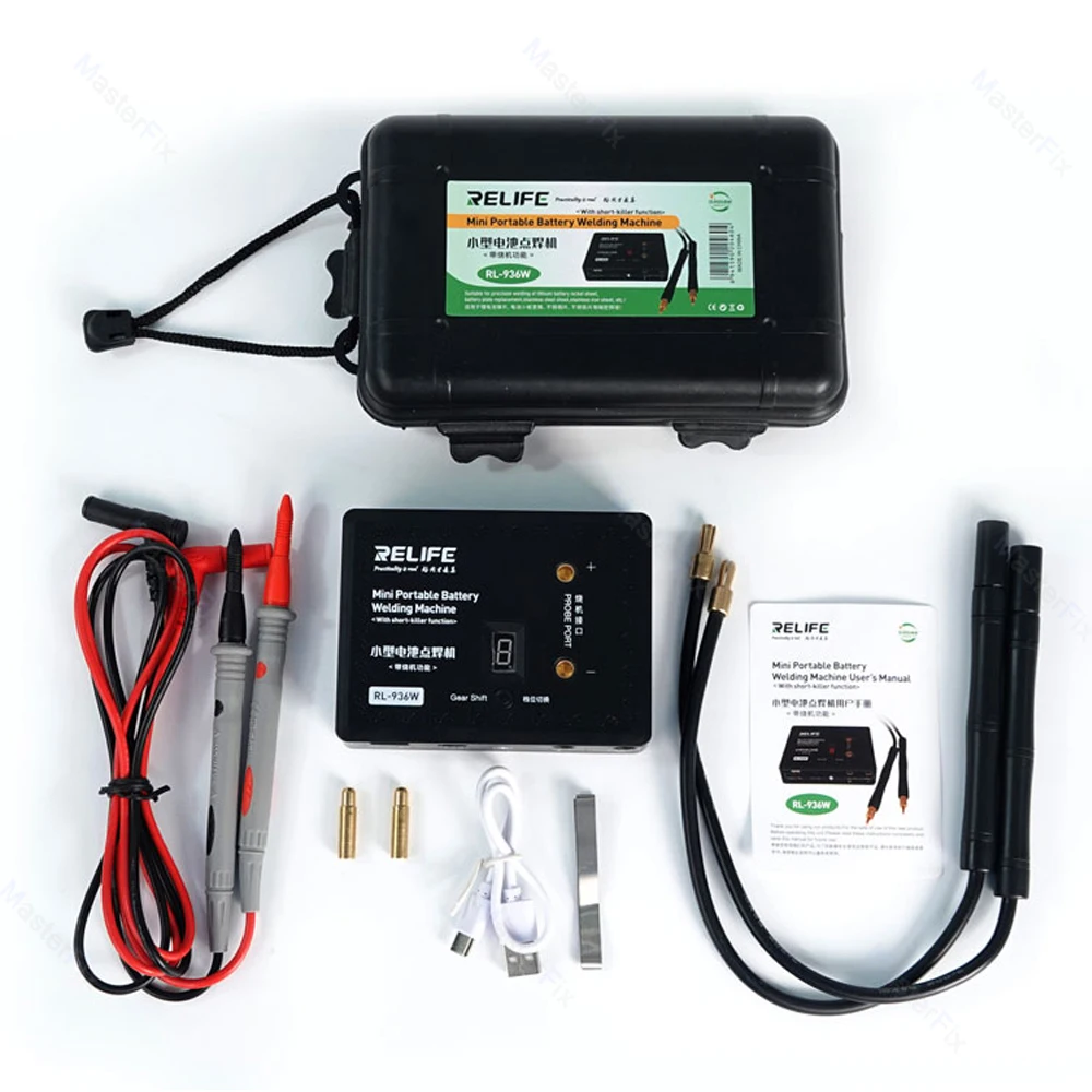 バッテリー溶接機とiPhoneバッテリー RElife-iPhone RL-936W用のフレックスバッテリー付き溶接機