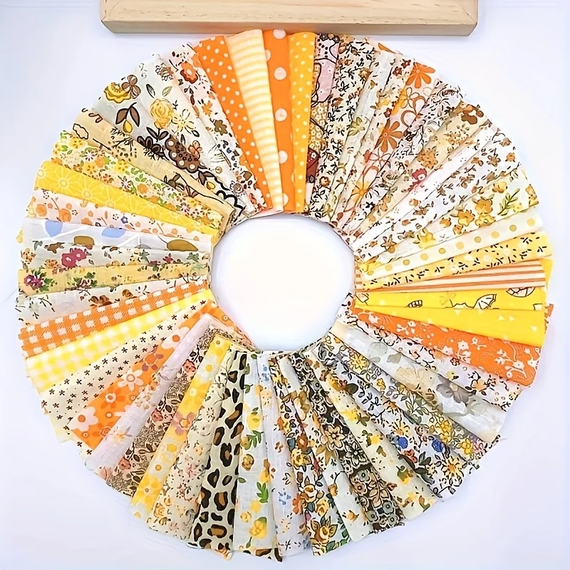 Multicolor Cotton Fabric Squares 5