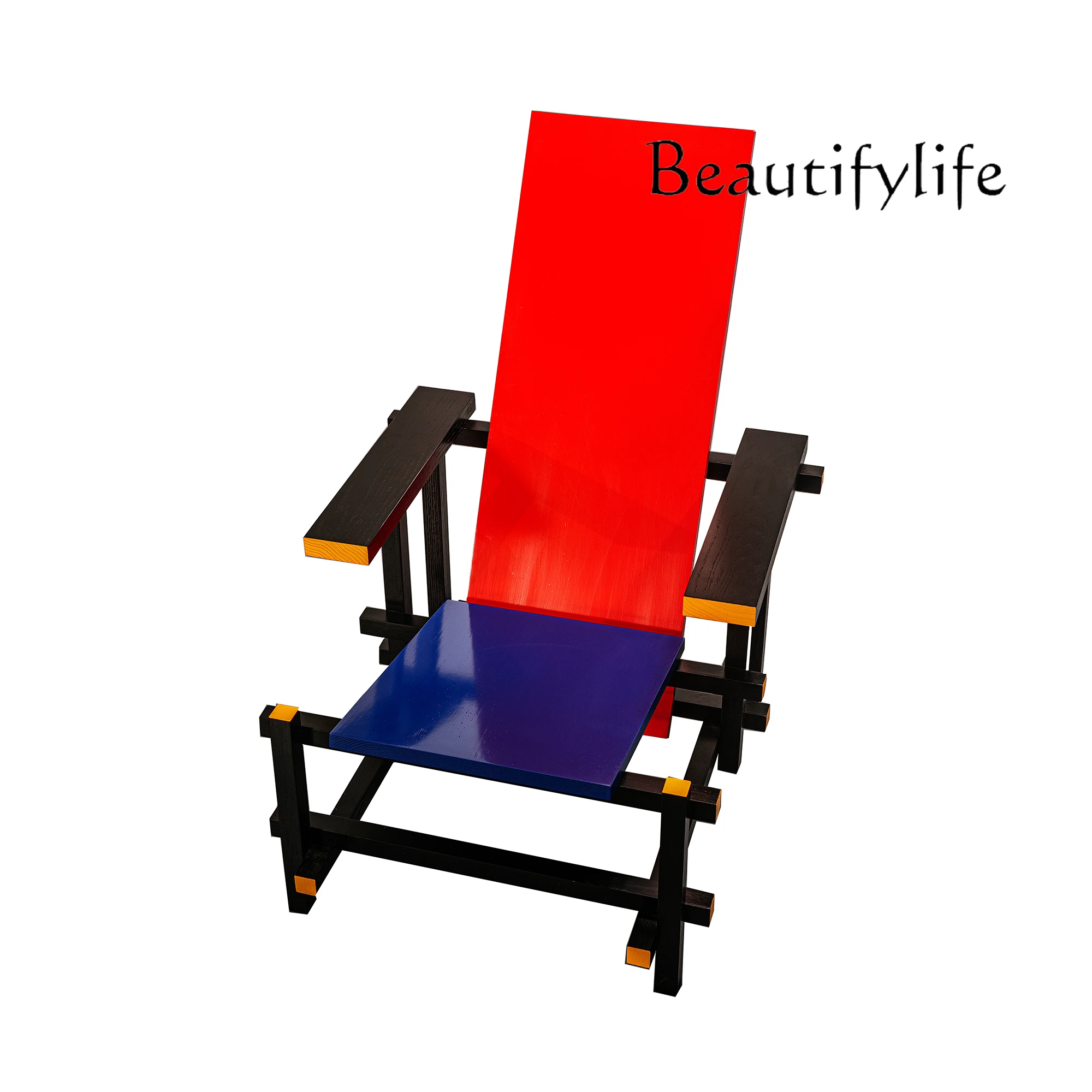 

Red and Blue Chair Sty! Epie Modern Creative Personality Simplicity Living Room Home Armchair