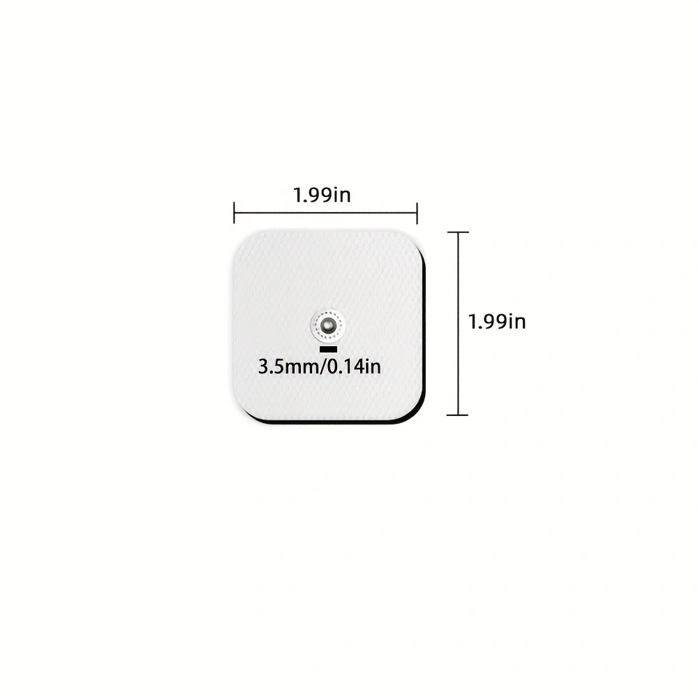 10/30/50/PCS Electrodes Pads Reusable Physiotherapy Accessories Pulse Electrode Pad Gel Nonwoven Self Adhesive Replacement Patch