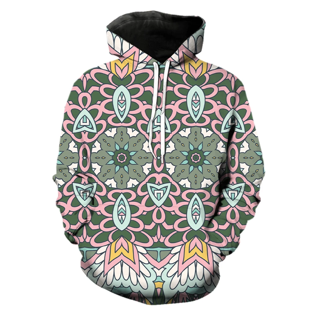 

Retro National Style Men's Hoodies 2022 Hot Sale Hip Hop Funny Pullover Tops Streetwear Unisex Casual Sweatshirts Cool Fashion