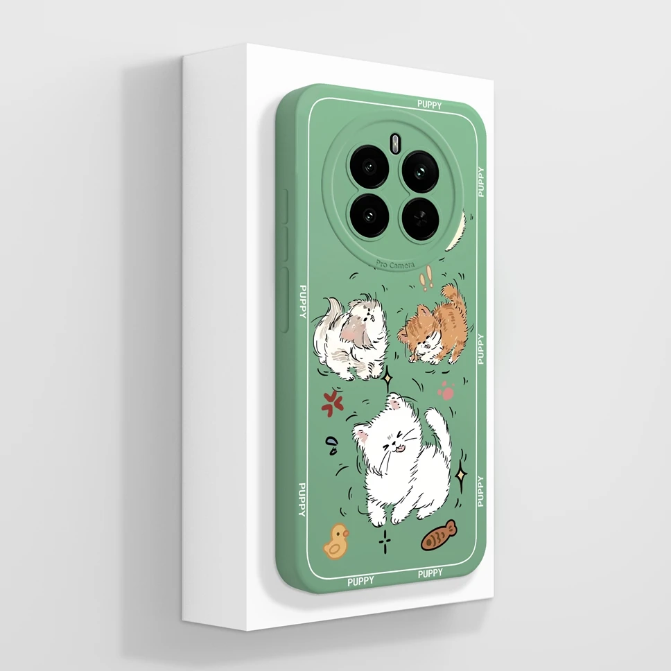 Lovely Pattern Camera Protection Phone Case - Stylish Back Cover