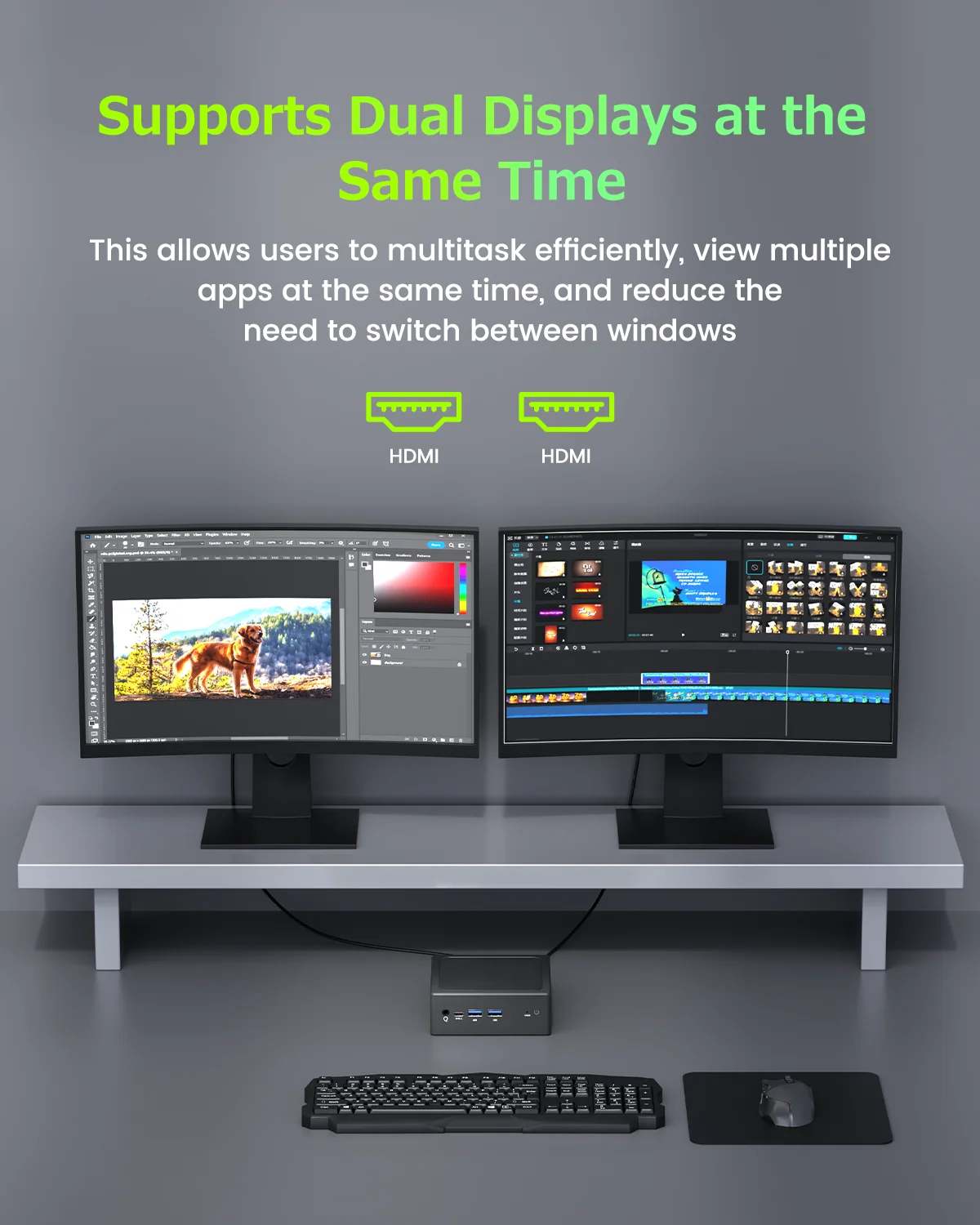 あぷ PC ZXIPC Nowy Mini PC 12. generacji Windows11 Procesor Intel